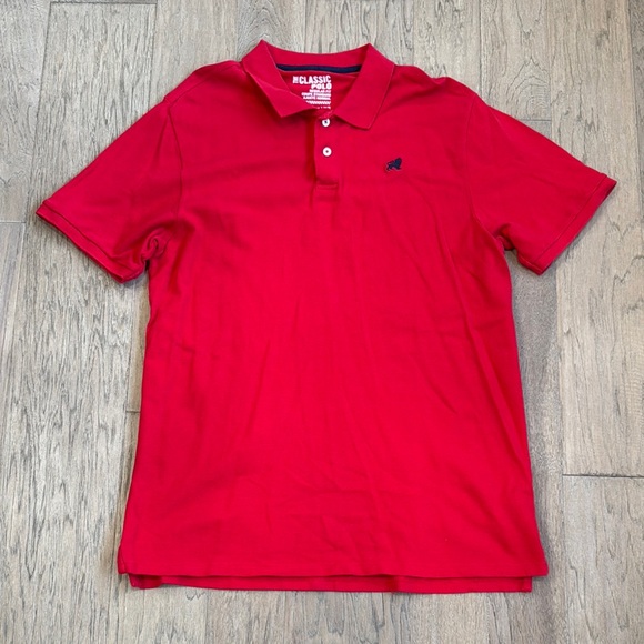 Old Navy Other - Old Navy Classic Red Polo Shirt with Logo Size Large